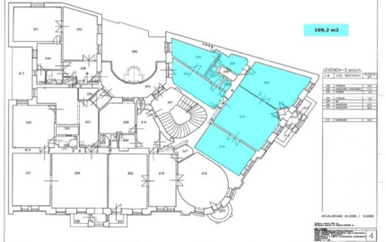 Kancelárie na Šafárikovom nám. (50,6 m2, 106,8 m2, 109,2 m2)