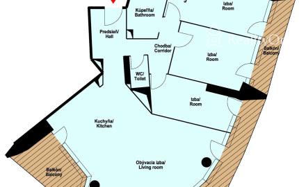 4-izb. byt v EUROVEA TOWER