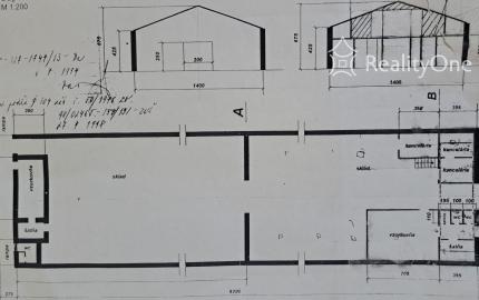 Predaj polovice objektu 500 m2 na KP/OP/sklad St. Vajnorská