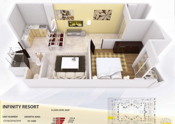 Egypt, Hurgáda, aparmány