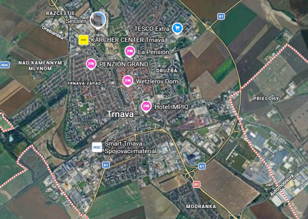Stavebný pozemok Trnava