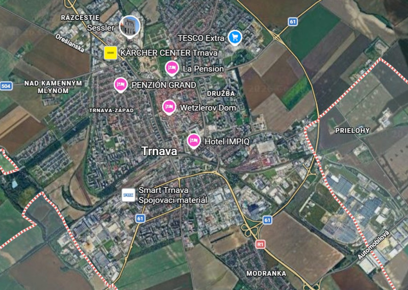 Stavebný pozemok Trnava