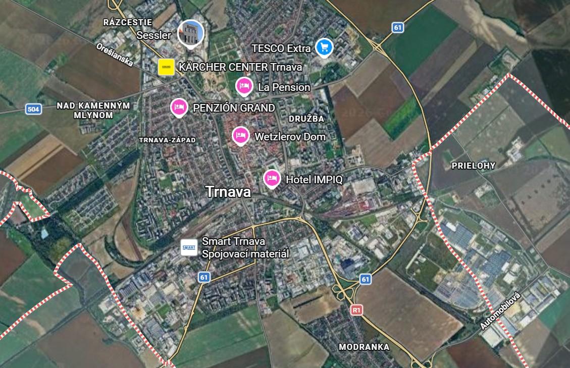 Stavebný pozemok Trnava